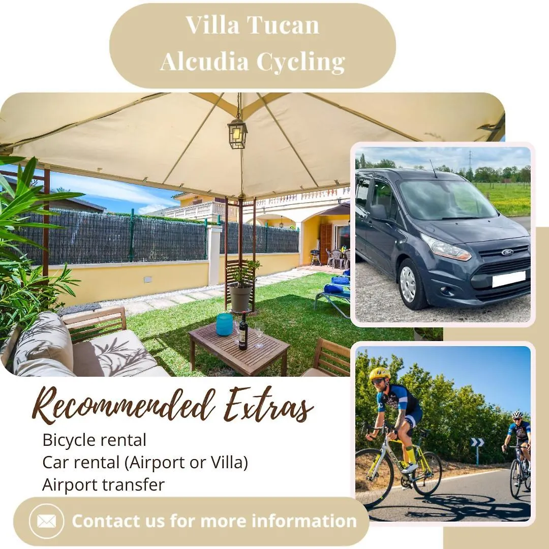 Apartamento Villa Tucan Alcudia Cycling